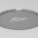 Rat Proof Protection Flap OUT anti-rat drain flap – front view