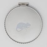 Rat Proof Protection Flap OUT stainless steel flap – top view