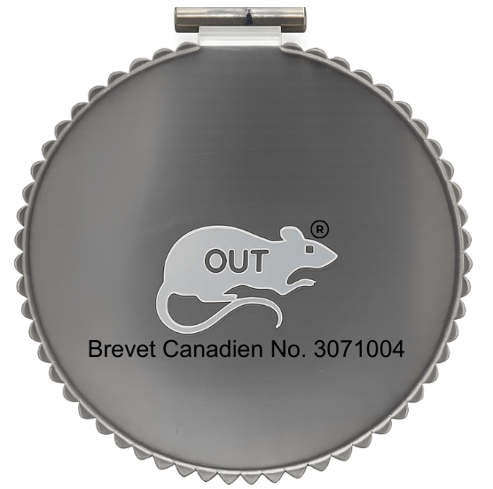 Rat-Proof Protection Rat-Proof-Flap OUT protecteur de drain en acier inoxydable non ventilé