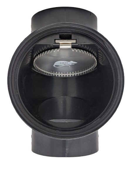 Rat-Proof Flap OUT installed inside compatible valve